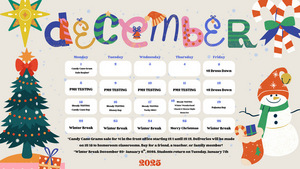 ✨ December 2025 Activity Calendar ✨